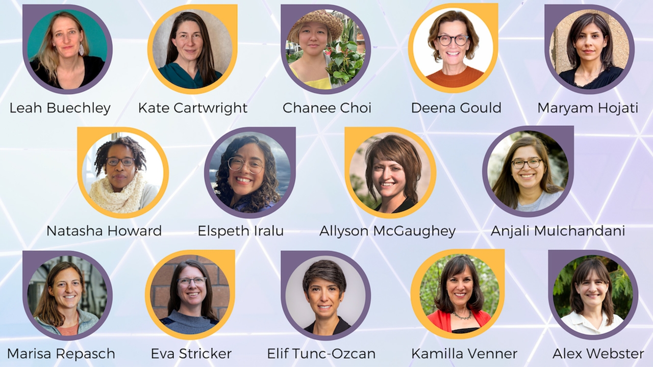 women iadvance stem award winners